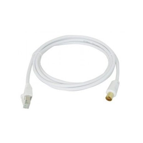 Cordon TV RJ45/IEC, grade 3 - 3m